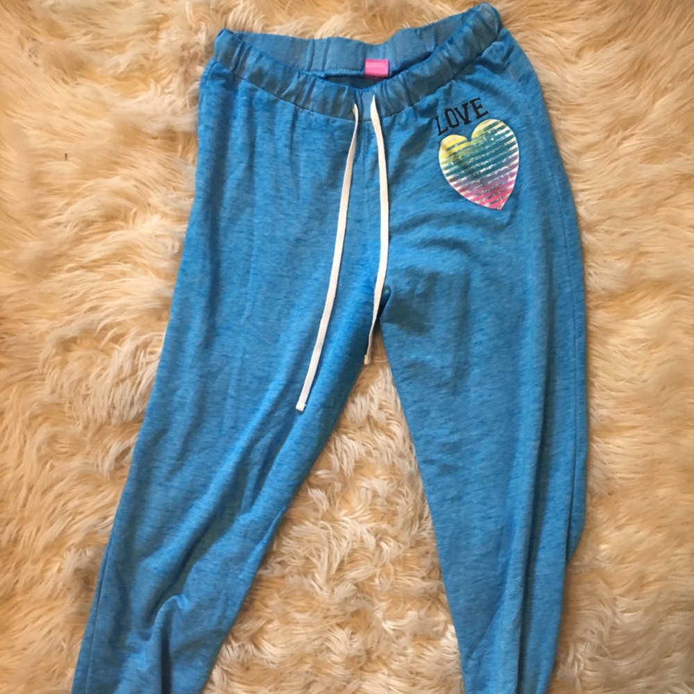 Blue Love Sweatpants
